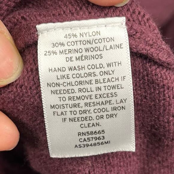 1901 Merino Wool Blend Sweater Cardigan 5 Button School Nerd Professor S-08 - Picture 5 of 7